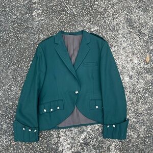 Elegant Green Women's Blazer